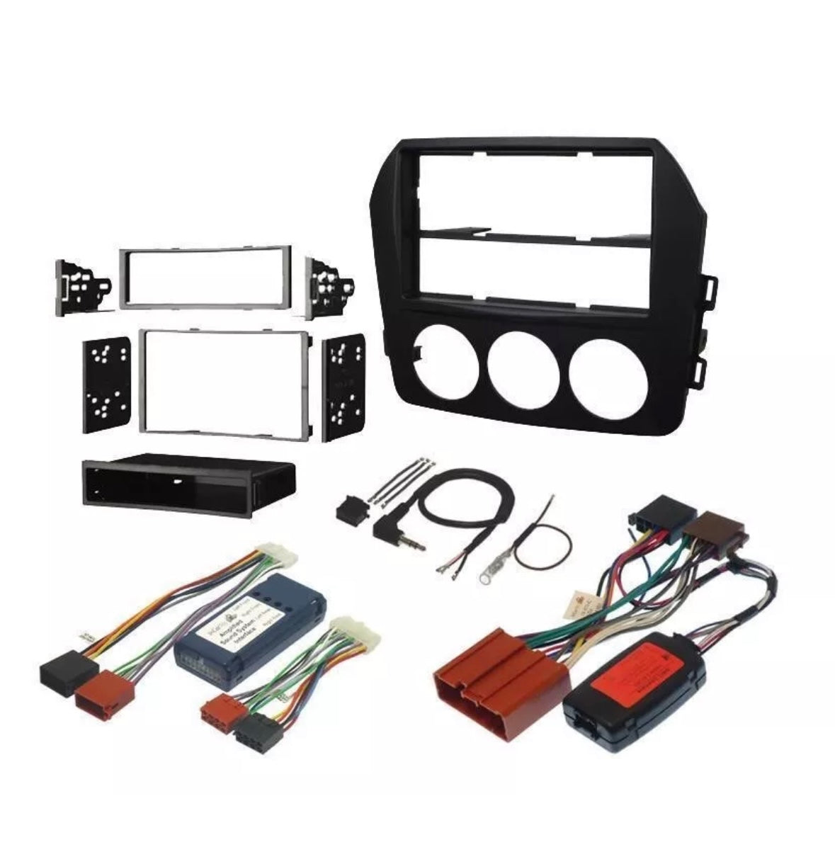 InCarTec FK-377 Mazda MX-5 09-15 Single Double Din Complete Stereo Fitting Kit