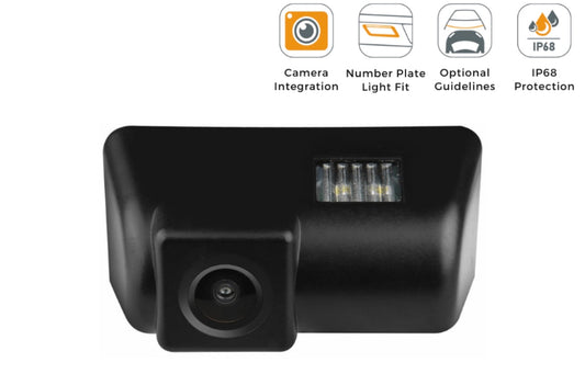 Ford Transit (06-14) Transit Connect Reverse View Number Plate Light Camera (NTSC)