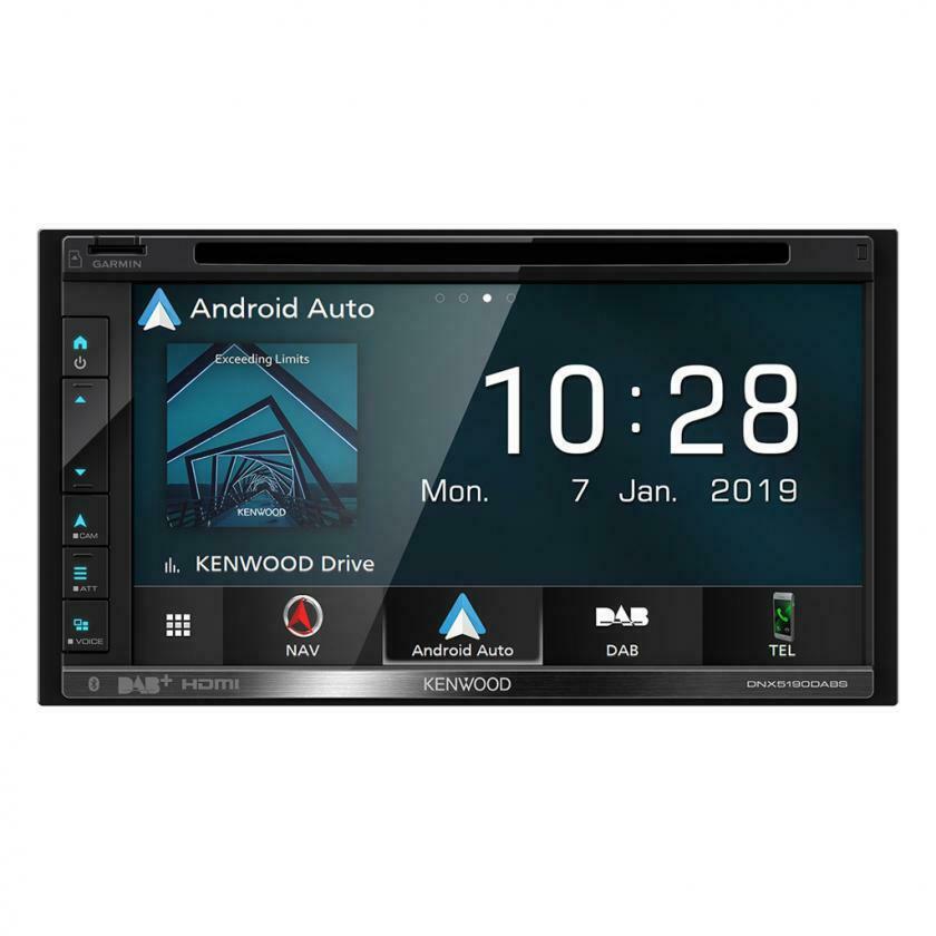 Kenwood DNX5190DABS - 6.8” GPS DAB Radio Apple CarPlay Android Auto