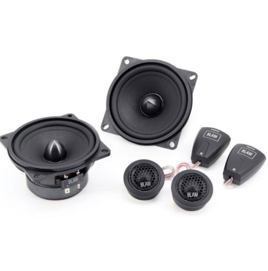 BLAM Relax 100RFS 10cm 4" Hi-Efficiency 2ohm Component Car Audio Speakers (Pair)