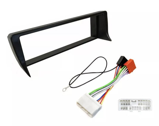 Jaguar XJ (X300) (1994-1997) with basic audio Single DIN radio fitting kit