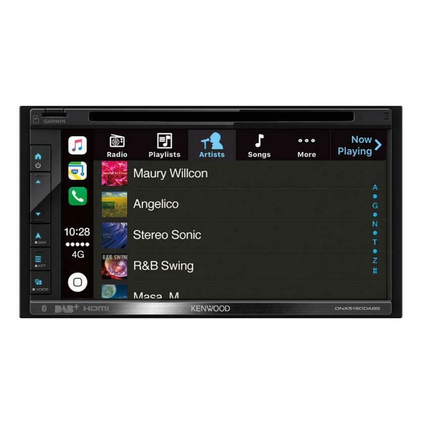 Kenwood DNX5190DABS - 6.8” GPS DAB Radio Apple CarPlay Android Auto