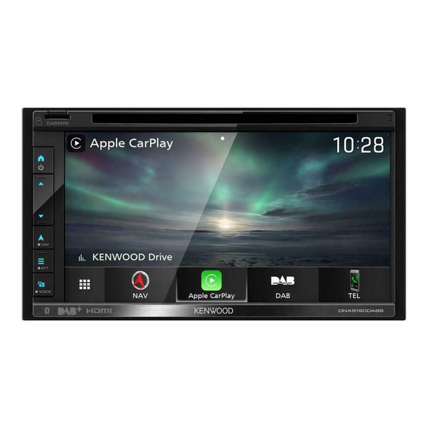 Kenwood DNX5190DABS - 6.8” GPS DAB Radio Apple CarPlay Android Auto