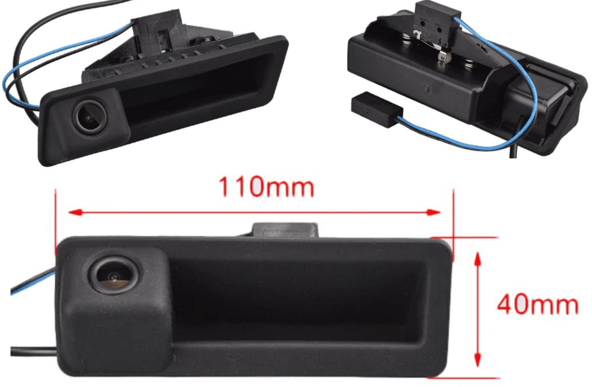 BMW 3 Series E90 E91 E92 E93 Boot Handle Trunk Rear Reversing Camera