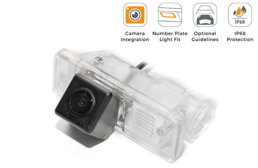 Mercedes Vito & Viano (W639) Reverse View Number Plate Light Camera (NTSC)
