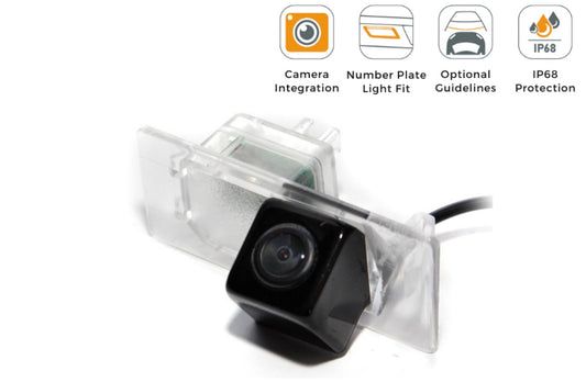 Audi A1, A3, A4, A6, Q3, Q5 Number Plate Light Reversing Camera