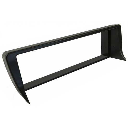 Jaguar X300, XJ6, XJ12 (1994-1997) Single DIN car audio fascia adapter panel (MATT BLACK)