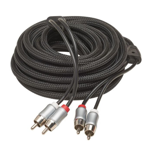 Powerbass XRCA-176 - 5 Meter Premium 6-Channel RCA Cables